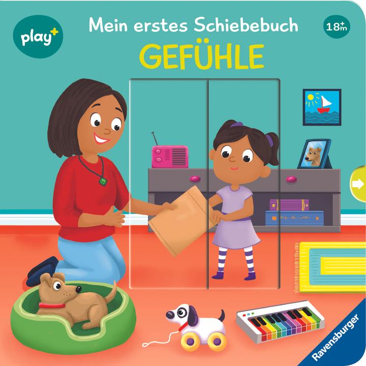 Produktbild Ravensburger play+ Mein erstes Schiebebuch: Gefühle (Deutsch)