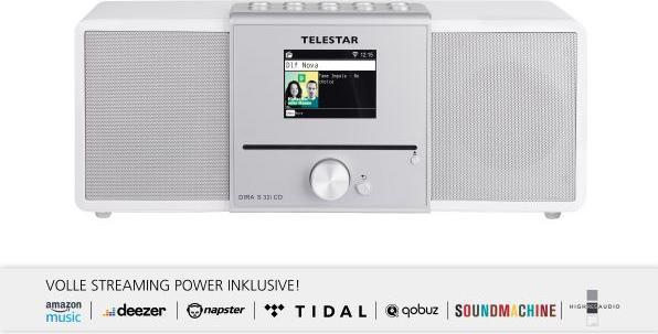 Actual product image Telestar DIRA S 32i CD (DAB+, VHF, FM, Web radio, Bluetooth, Wi-Fi)