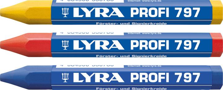 Actual product image Lyra Forester's Chalk (Red, 12 x)