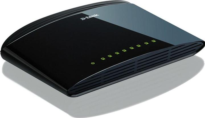 Produktbild D-Link DES 1008D - Switch - unmanaged - 8 x 10/100 (8 Ports)