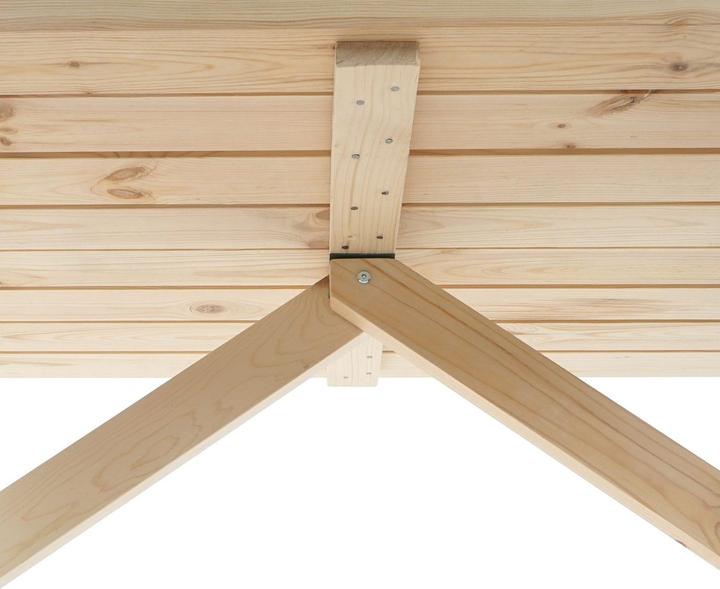 Produktbild Swisshandel24 Holztisch Gartentisch Oslo 148x70 cm Brauereiqualität, massiv - natur (148 cm)