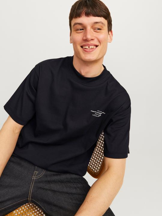Actual product image Jack & Jones Jprblachad Branding Ss Crew Neck Tee Sn (XL)