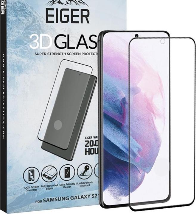 Produktbild Eiger Mountain Glass Clear Edge (1 Stück, Samsung Galaxy S21+)