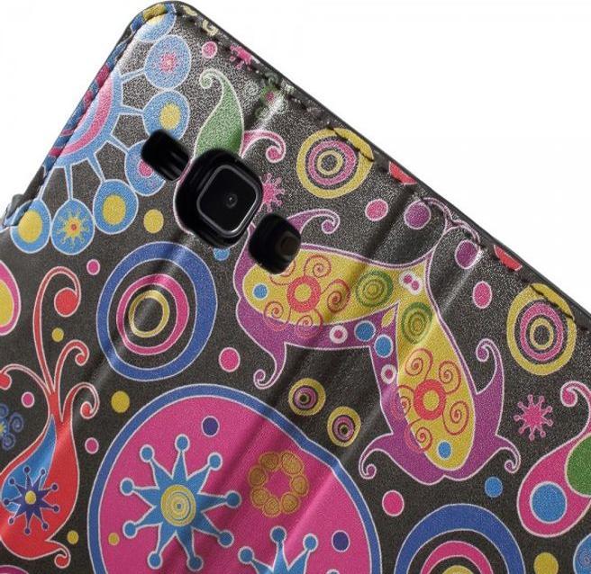 Produktbild MU Style Hülle aus Leder mit Sujet (Samsung Galaxy J1)