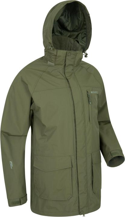 Immagine prodotto Mountain Warehouse Glacier II Giacca Impermeabile Lungo Uomo (XS)