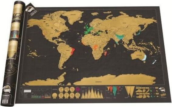 Luckies mappa gratta e vinci (42 x 30 cm)