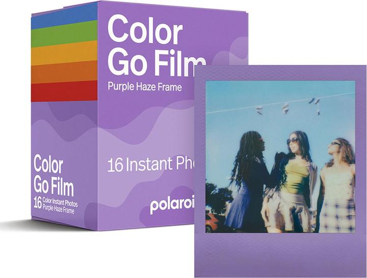 Immagine prodotto Polaroid Color Film Go Purple Haze Frame Double Pack (Polaroid Go)