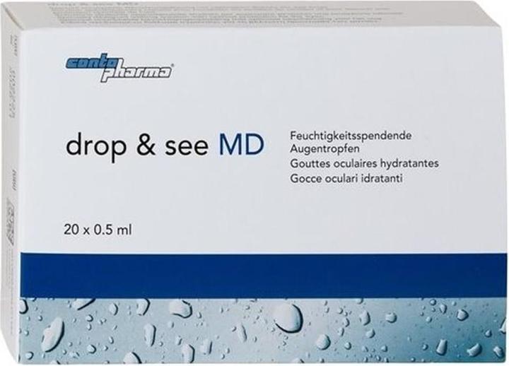 Actual product image Contopharm Contopharma Comfort Lösung drop & see MD (0.50 ml, 20x0.5ml single ampoules)