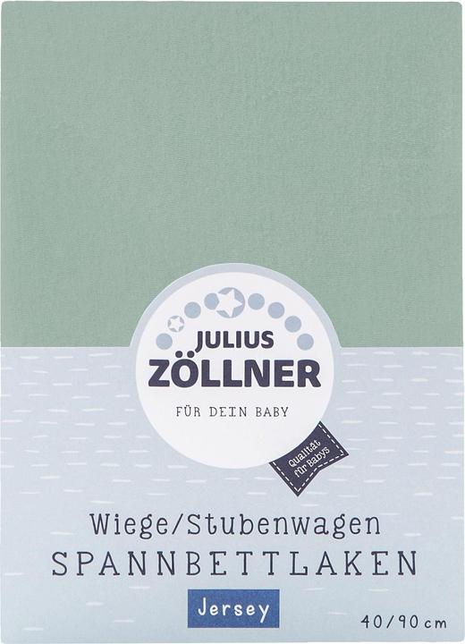 Julius Zöllner Drap-housse Jersey Sauge 90 x 40 cm (90 x 40 cm)