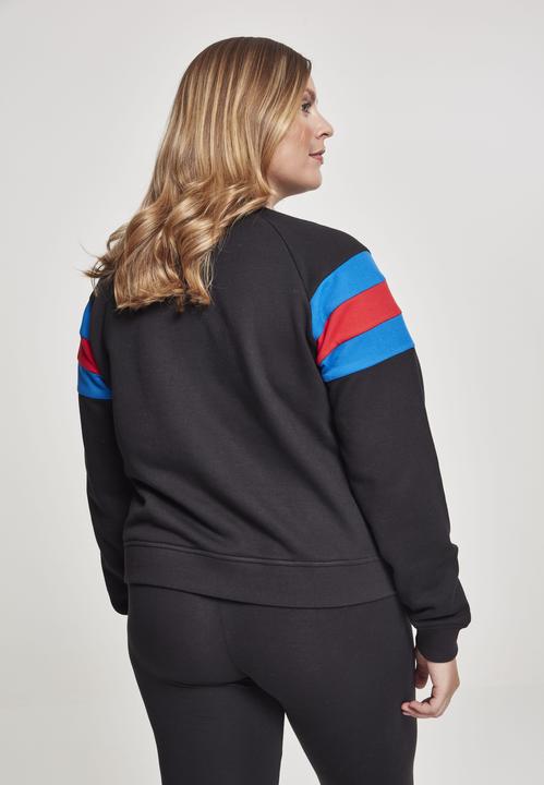 Immagine prodotto Urban Classics Girocollo con maniche a strisce da donna (4XL)