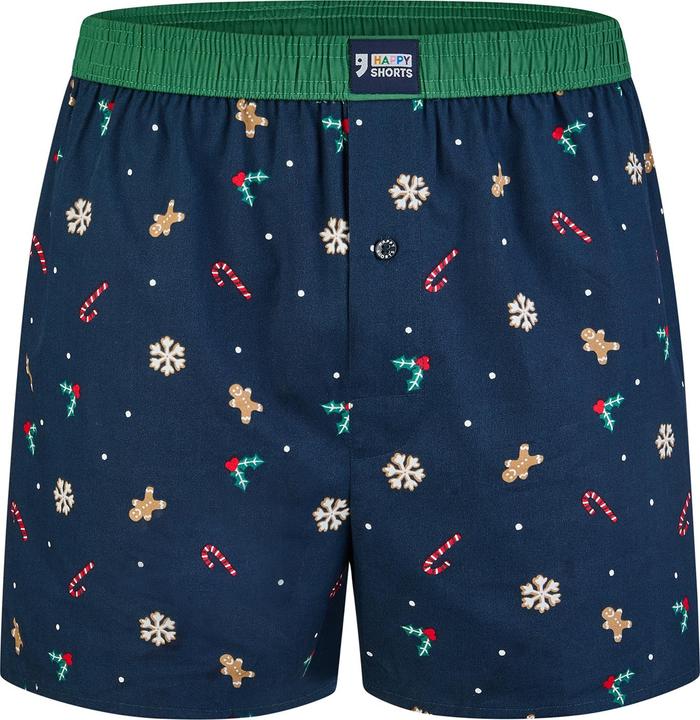Produktbild Happy shorts Boxer X-mas Shorts, Geschenk, Weihnachten, Motiv (XL, 2er Pack)