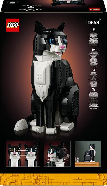 Image du produit LEGO Chat noir et blanc (21349, LEGO Ideas, LEGO difficiles à trouver)