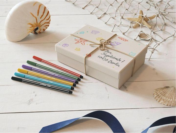 Image du produit STABILO Stylo 68 Stylo-feutre de qualité supérieure (Bleu turquoise, 1 x)