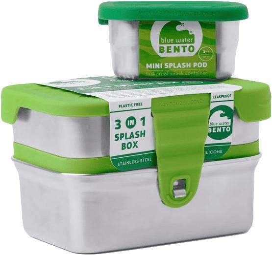 Actual product image ECOlunchbox 3-in-1 Splash Box