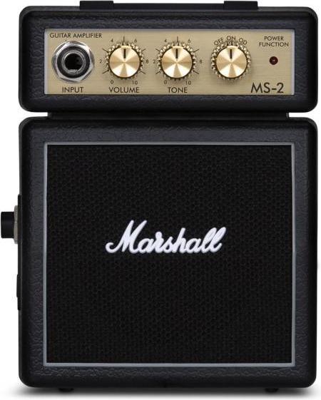 Produktbild Marshall Gitarren-Verstärker MS-2 Micro Stack mit Netzteil (Gitarre, 1 W)
