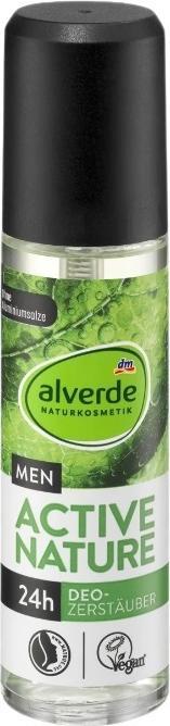 Actual product image dm alverde MEN Active Nature Deodorant Sprayer (Spray, 75 ml)