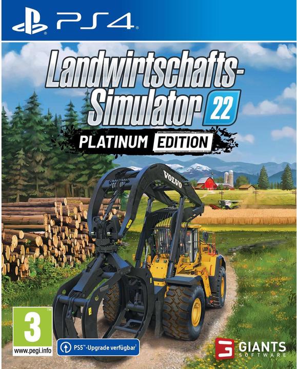 Produktbild Giants Software Landwirtschafts-Simulator 22 - Platinum Edition (PS4, DE)