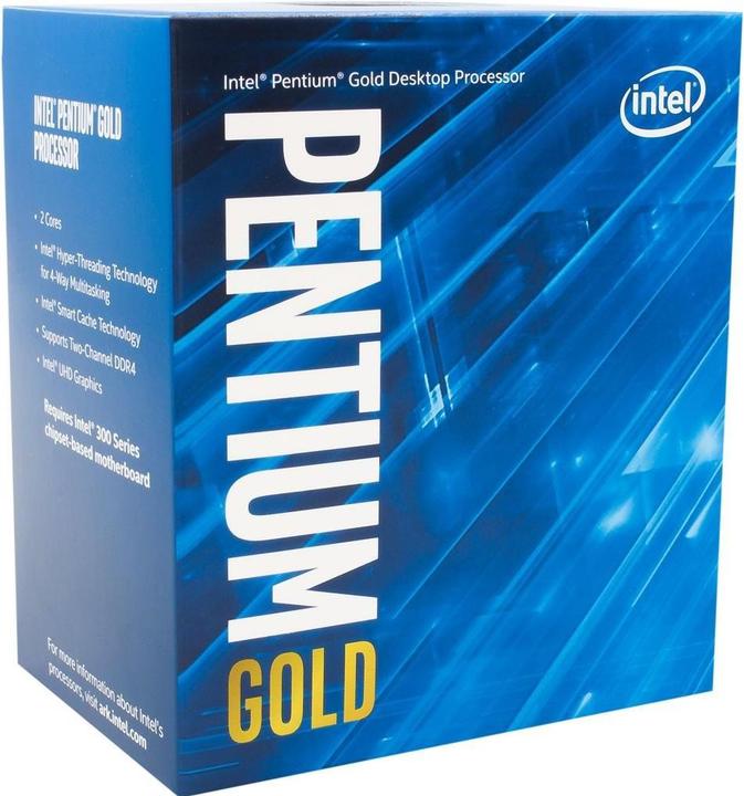 Productafbeelding Intel Pentium G6400 (LGA 1200, 4 GHz, 2 -Core)