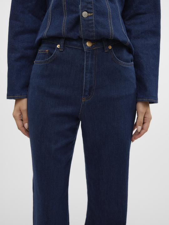 Actual product image Vero Moda VMTESSA Hohe Taille Weiter Beinschnitt Jeans Weit geschnitten (W31/L32)