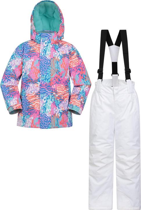 Produktbild Mountain Warehouse Skijacke und Hosen bedruckt (140)