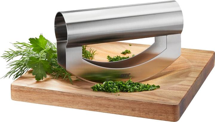 Produktbild GEFU 89533 Set: Wiegemesser VIAVO + Wiegemesserbrett (15 cm)