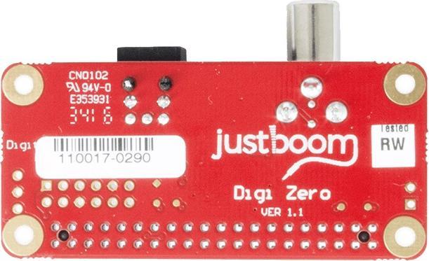 Produktbild Justboom Digi Zero pHAT for the Raspberry Pi Zero
