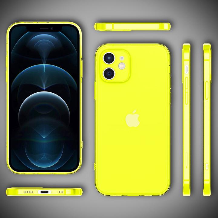 Produktbild Nalia Klare Neon Handyhülle (Apple iPhone 12 mini)