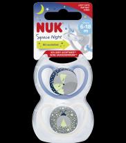 NUK Soother Space Night (2 x, 6 - 18 M.)