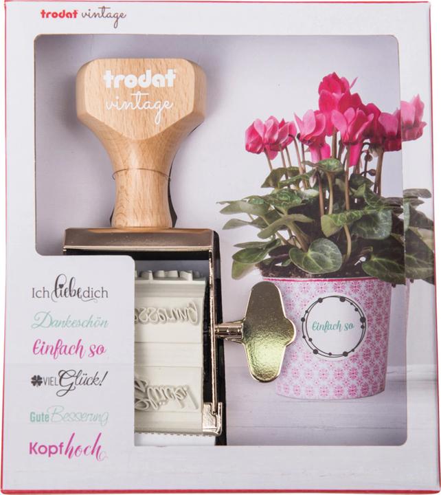 Trodat Motivstempel Vintage