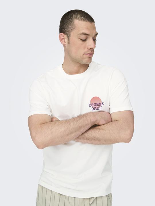 Image du produit Only & Sons Onskye Reg Photo Ss Tee (S)