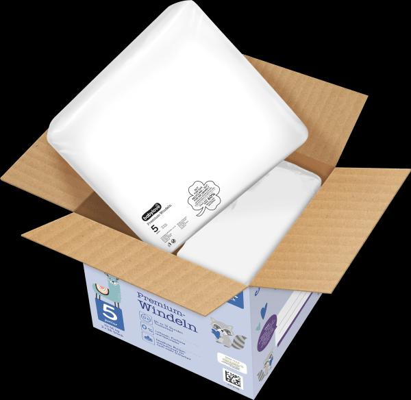 Produktbild dm babylove Premium-Windeln (Gr. 5, Tragepack, 72 Stück)
