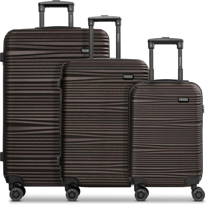 Produktbild Redolz Essentials 16 3-SET 4 Rollen Kofferset 3-teilig (198 l, XL (ab 115l))
