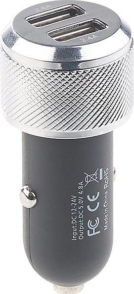 Produktbild Revolt 2er-Set Kfz-USB-Ladegeräte