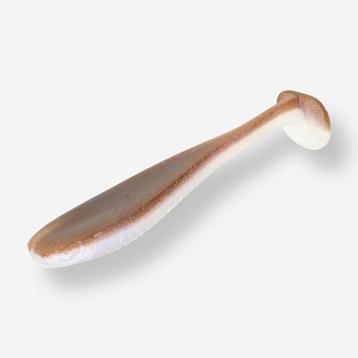 Image du produit Caperlan Leurre souple pêche YUBARI FAT SHAD avec Attractant Holographic Pumpkin (11 cm)