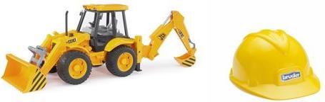 Image du produit Bruder Kit JCB 4CX tractopelle avec casque de jeu
