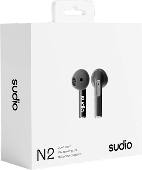 Produktbild Sudio Ecouteur Sans Fil N2 Noir (ANC, 6 h, Kabelgebunden)