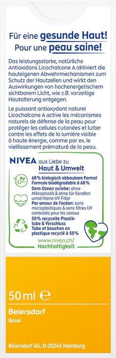 Actual product image NIVEA Sun UV Face Anti-Age Q10 (Sun cream face, SPF 50, 50 ml, 67.51 g)