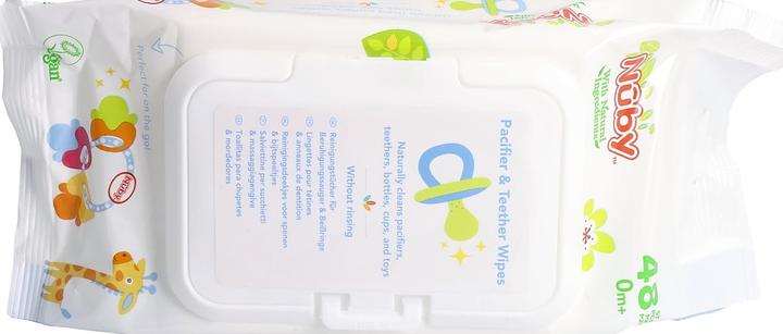 Produktbild Nuby Feuchttücher für Schnuller und Spielzeug (48 x, bis 2 Jahre)