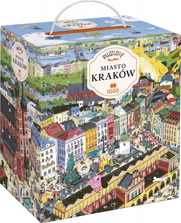 Produktbild Czuczu Puzzle Puzzlove Stadt Krakau 1000 Teile (1000 Teile)