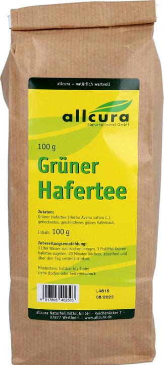 Produktbild Allcura Grüner Hafertee, 100 g Tee (100 g)