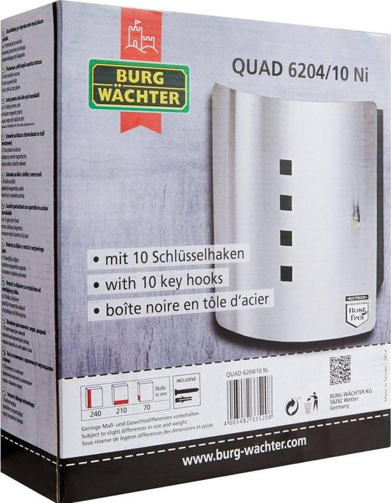 Produktbild Burg Wächter Schlüsselbox