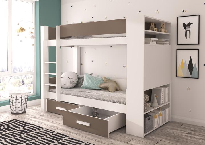 Produktbild ADRK Furniture Etagenbett doppelt GARET 180x80 (180 x 80 cm)
