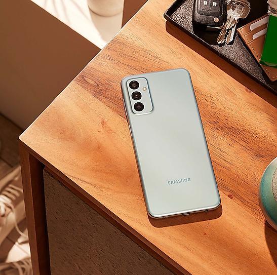 Produktbild Samsung Galaxy M23 (128 GB, Light Blue, 6.60", Dual SIM, 5G)