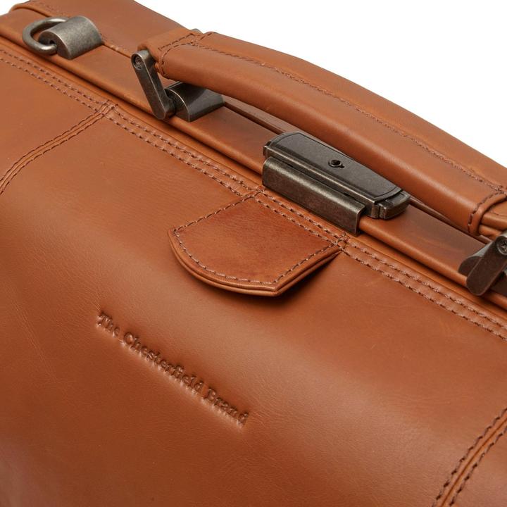 Immagine prodotto The Vegan Cow Chesterfield Marca Leren Weekendtas Cognac Texel (22.90 l)