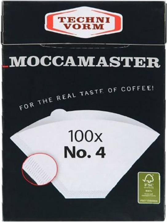Actual product image Moccamaster Filterpaper No. 4