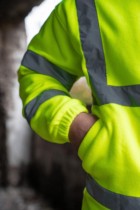 Produktbild Korntex Hi-Vis Fleece Jacke (M)