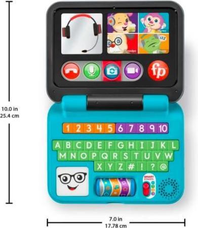 Actual product image Fisher-Price Fisher Price Edukacyjny laptop malucha (Polish)