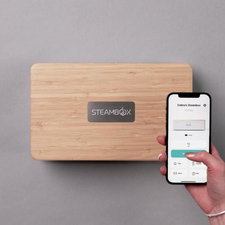 Actual product image Steambox 