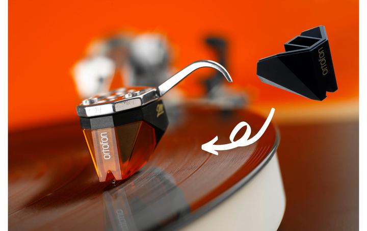 Actual product image Ortofon Stylus 2M Black Replacement Needle (Pickups)
