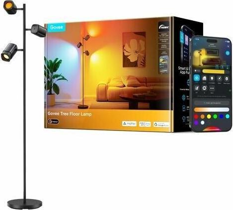 Actual product image Govee Stehlampe Baum, Lampensockel: LED fest verbaut (1500 lm)